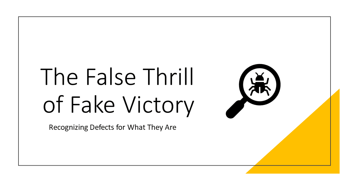 The False Thrill of Fake Victory