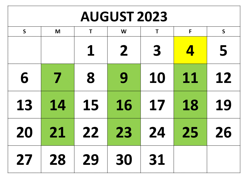 Lean Six Sigma Utah Calendar
